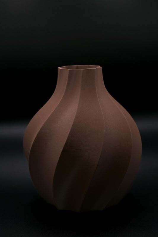 Vase Spirale Torsadé