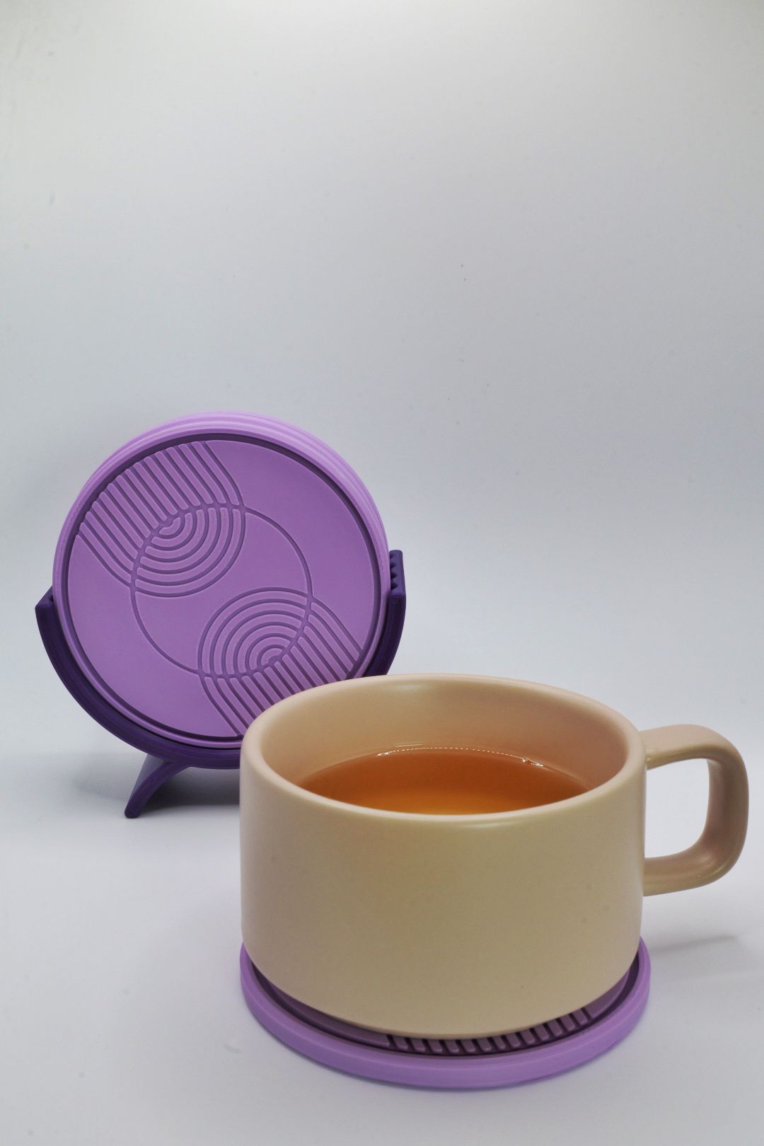 Dessous de verre rond impression 3D