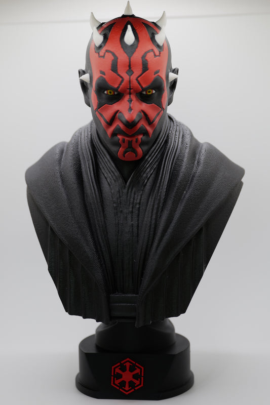 Buste Dark Maul impression 3D