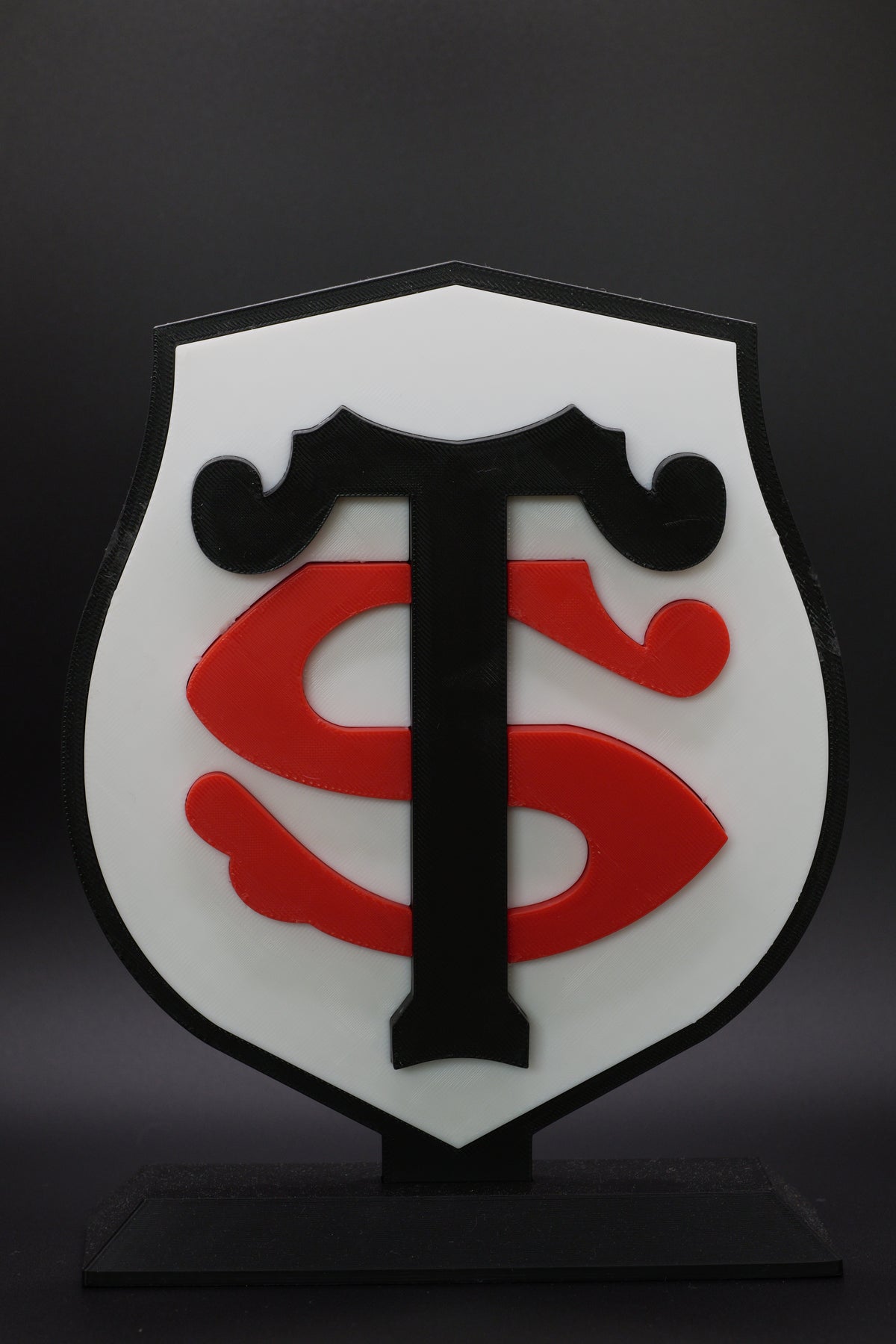 Logo Stade Toulousain impression 3D
