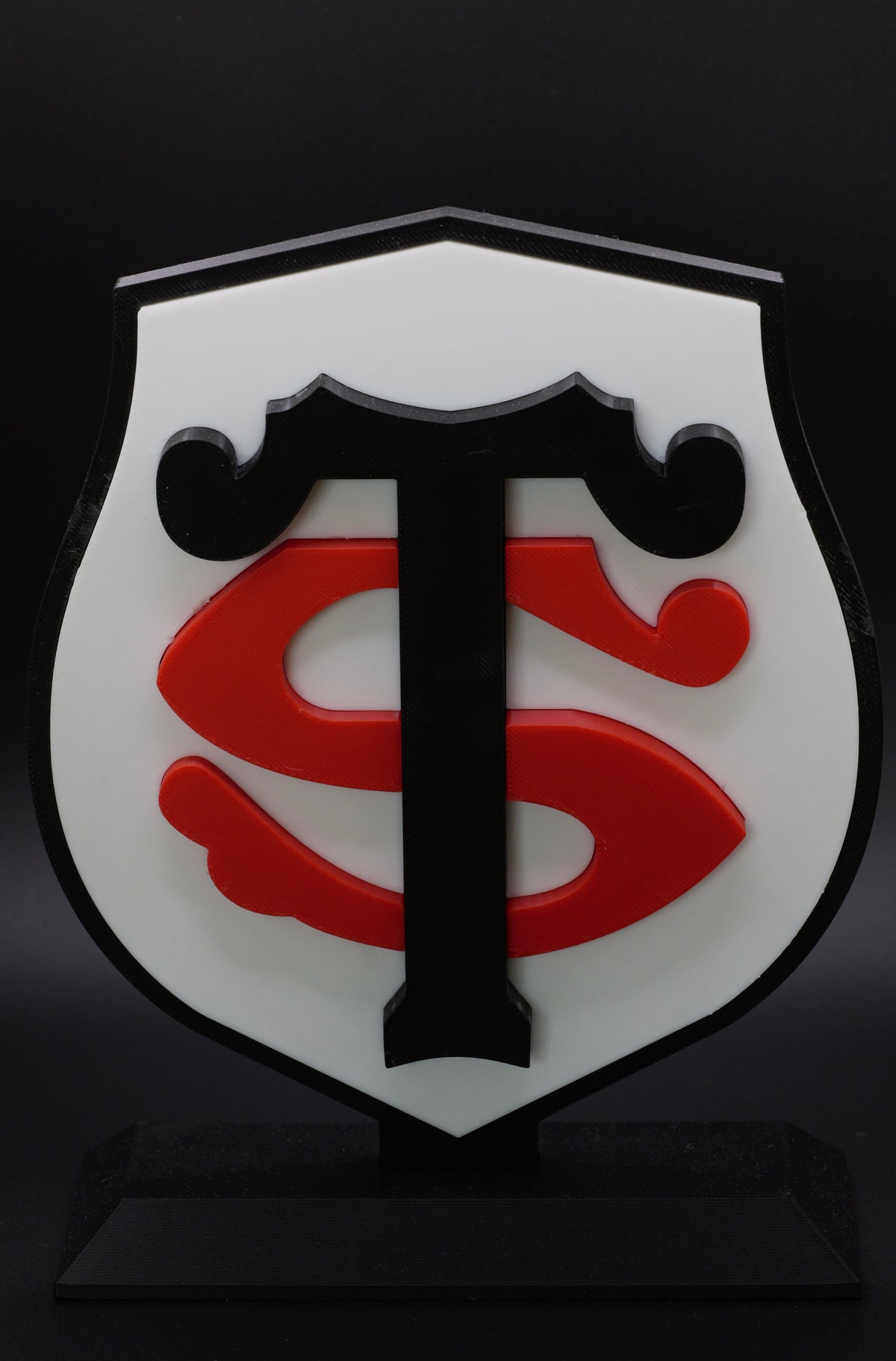 Logo Stade Toulousain impression 3D