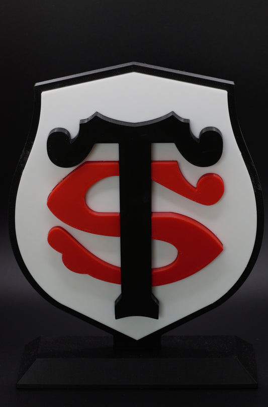 Logo Stade Toulousain impression 3D