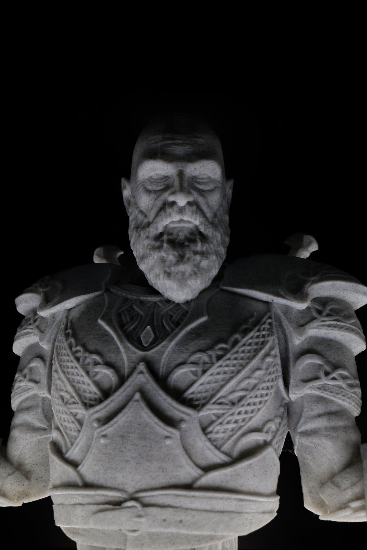 Buste Kratos impression 3D